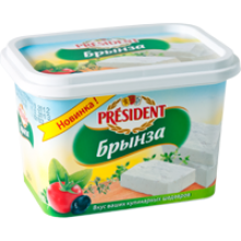 Свежие сыры Брынза President - фото Свежие сыры Брынза President