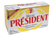 Масло President кислосливочное - фото Масло President кислосливочное